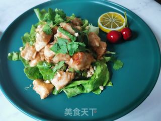 花生酱鸡胸肉—东南亚风味的做法步骤:5