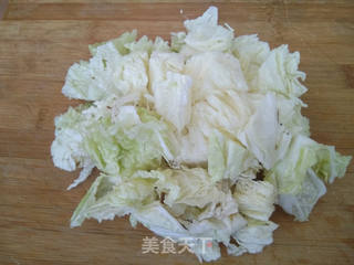 大白菜猪肉丸子汤的做法步骤:3