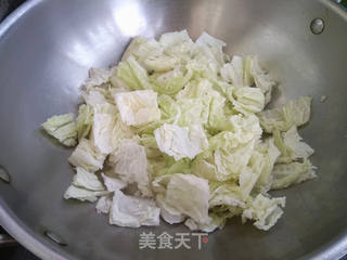 大白菜猪肉丸子汤的做法步骤:4