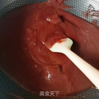 自制桂花豆沙馅的做法步骤:7