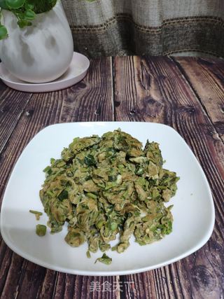 香椿炒蛋的做法步骤：8