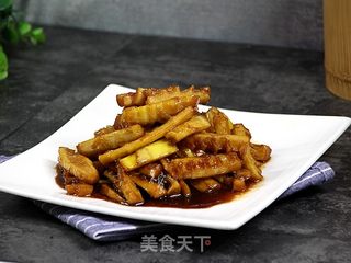 油焖春笋的做法步骤:6