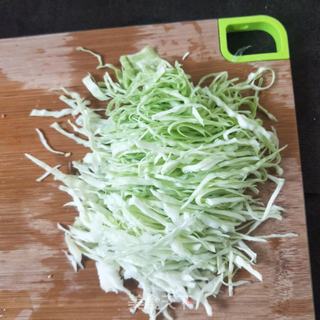 鸡蛋炒意面的做法步骤:5