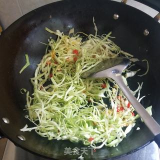 鸡蛋炒意面的做法步骤:10