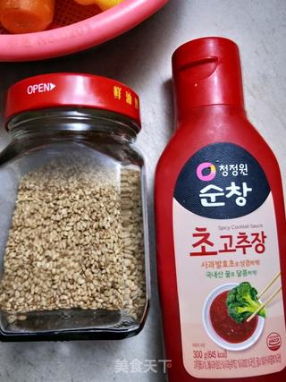 韩式拌饭的做法步骤:2