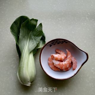 虾仁青菜粥的做法步骤:3
