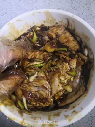 蜜汁烤鸡翅的做法步骤:6