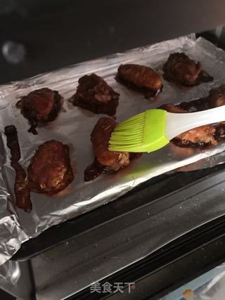 蜜汁烤鸡翅的做法步骤:10