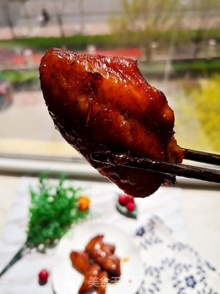 蜜汁烤鸡翅的做法步骤:12