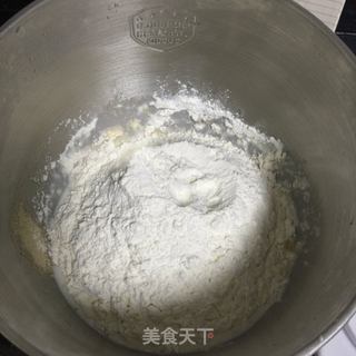 港式菠萝包的做法步骤：2