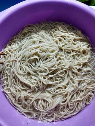 鸡丝凉面的做法步骤:10