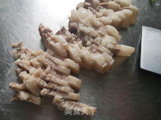 蒜泥白切肉的做法步骤:3
