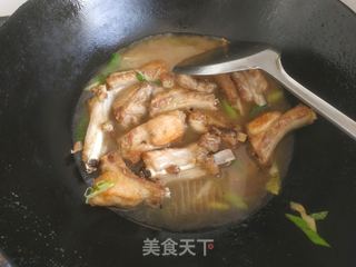 糖醋菠萝排骨的做法步骤：6