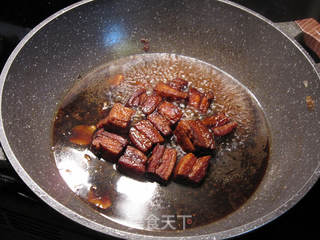 甜酸五花肉的做法步骤:11