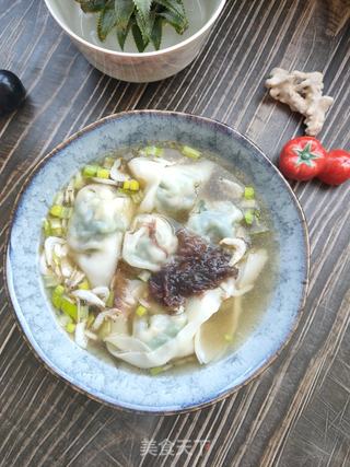 苜蓿肉馅馄饨的做法步骤:13