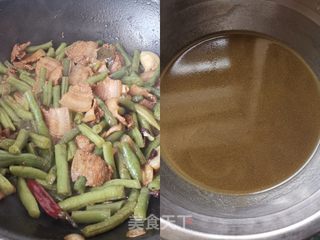 五花肉豆角焖面的做法步骤:8