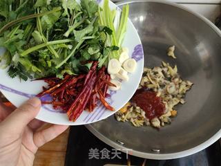 辣炒蚬子肉的做法步骤:8