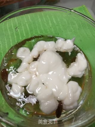 桃胶酸奶坚果羹的做法步骤:6