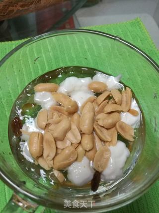 桃胶酸奶坚果羹的做法步骤:7