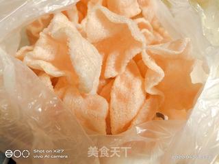 榨菜肉松虾片寿司的做法步骤:2