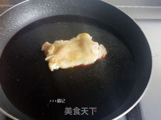 照烧鸡腿米饭汉堡的做法步骤:11
