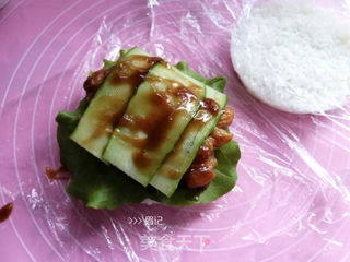 照烧鸡腿米饭汉堡的做法步骤:19