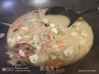 蘑菇培根汤的做法步骤：6