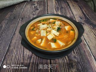 番茄豆腐汤的做法步骤：13