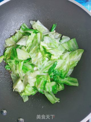 蒜香生菜球的做法步骤:8