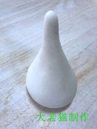 寿桃馒头的做法步骤:3