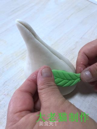 寿桃馒头的做法步骤:13