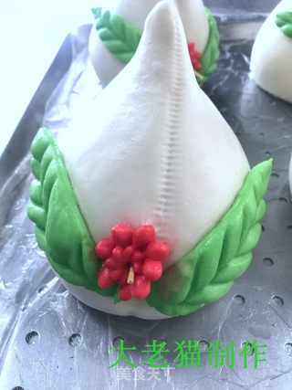 寿桃馒头的做法步骤:37