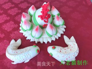 寿桃馒头的做法步骤:42
