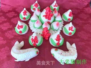 寿桃馒头的做法步骤:43