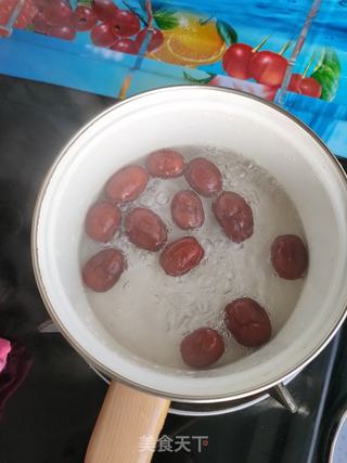 紫薯红枣粥的做法步骤:3