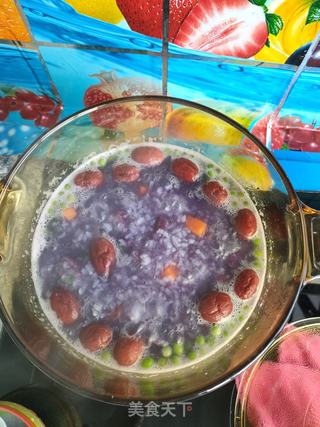 紫薯红枣粥的做法步骤:7