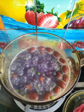 紫薯红枣粥的做法步骤:8