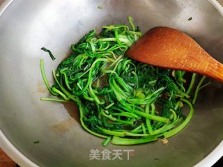 素炒小白菜的做法步骤：6