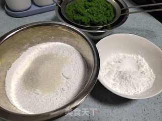 双馅青团的做法步骤:9