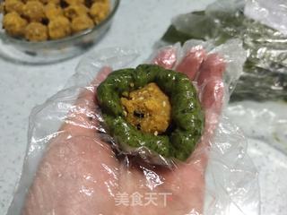 双馅青团的做法步骤:29