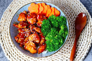 照烧鸡腿饭的做法步骤:7