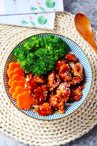 照烧鸡腿饭的做法步骤:8