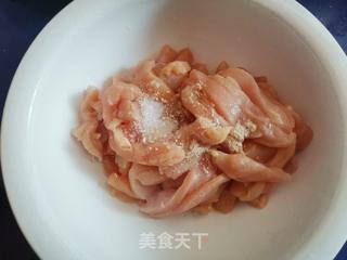 鸡肉版糖醋里脊的做法步骤:3