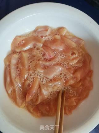 鸡肉版糖醋里脊的做法步骤:5