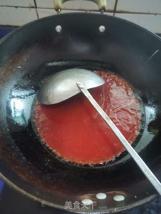 鸡肉版糖醋里脊的做法步骤:11