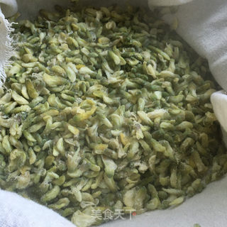 蒜香槐花麦饭的做法步骤：7