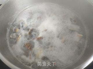 花蛤豆腐汤的做法步骤:9