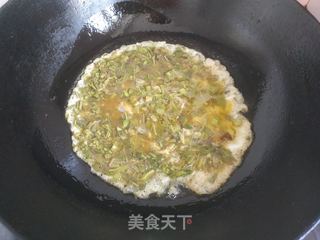 香椿摊鸡蛋的做法步骤:9