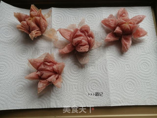 荷花酥的做法步骤:15