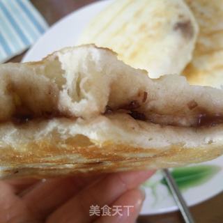 发面豆沙饼的做法步骤:12